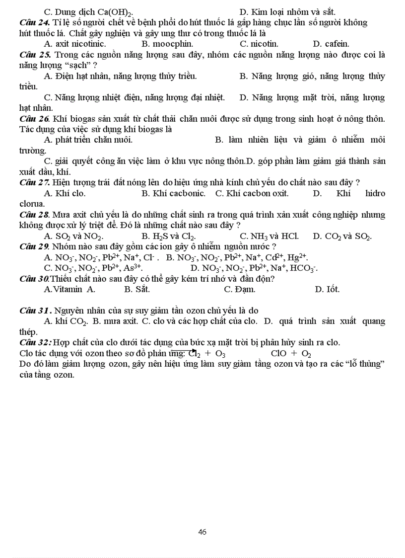 image for page Ôn tập chuơng 1 ESTE Chất béo hóa học 12