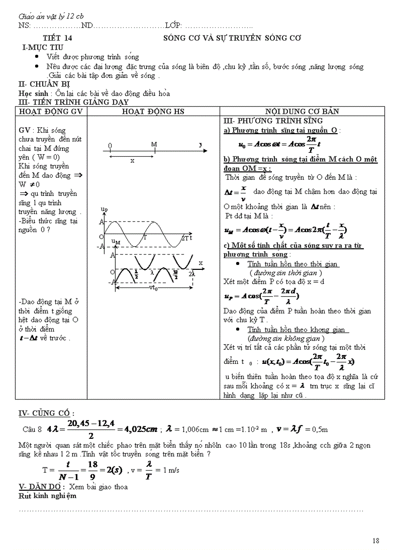 image for page Giáo án vật lí lớp 12