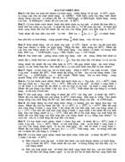 Một số bài tập nhiệt học