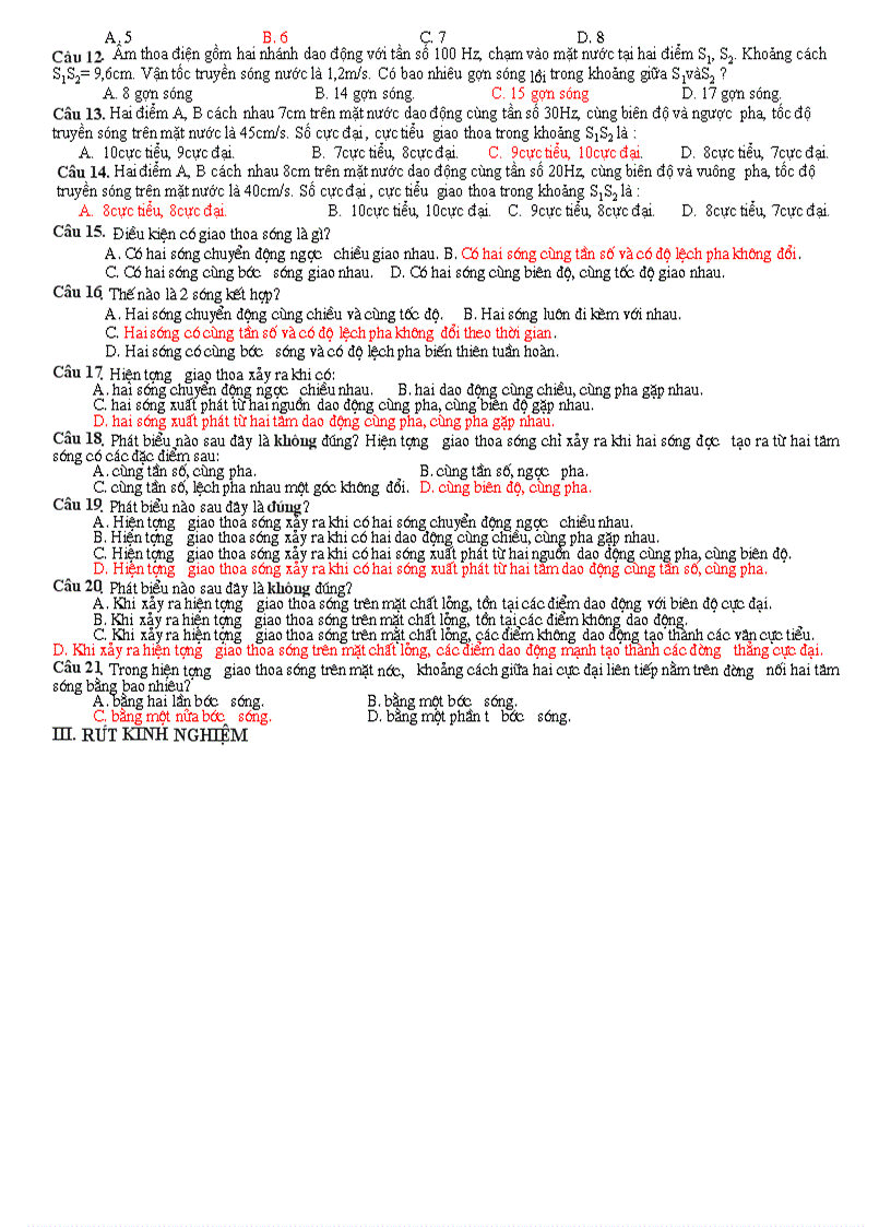 image for page Bài giảng dạng 2 giao thoa sóng