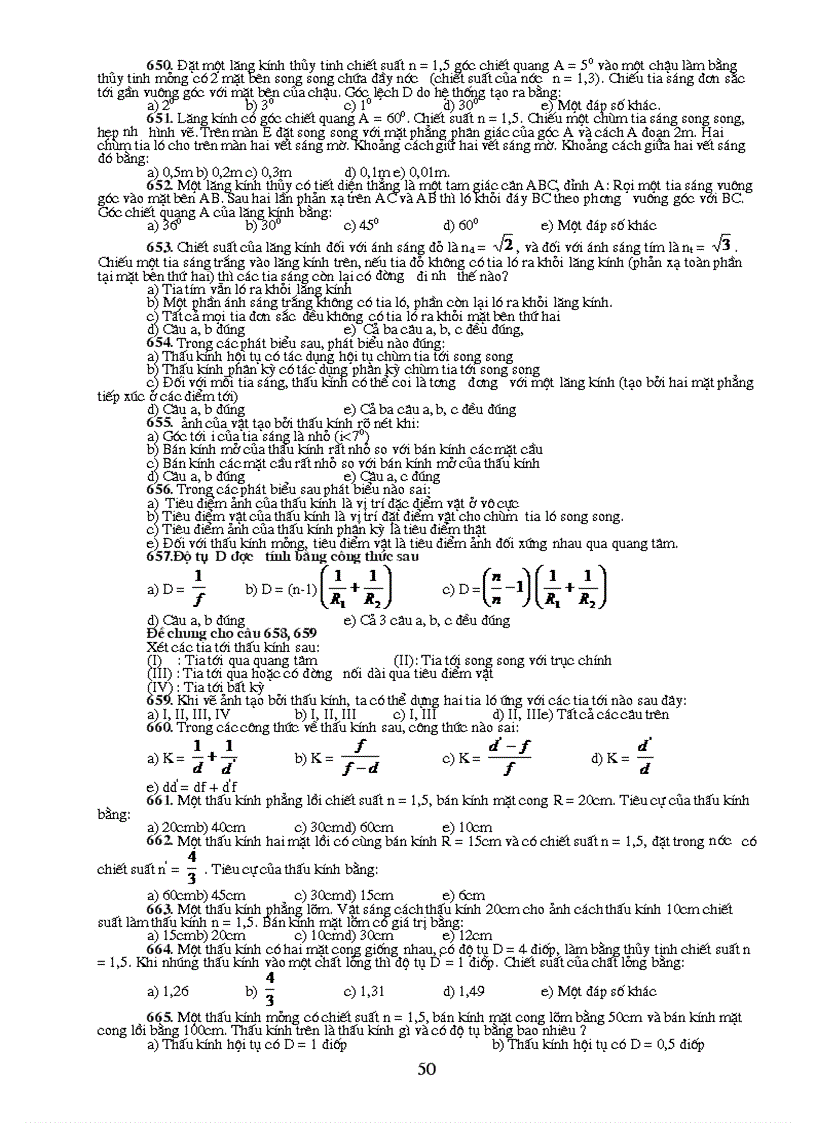 image for page 1000 câu hỏi trắc nghiệm có đáp án vật lí 10