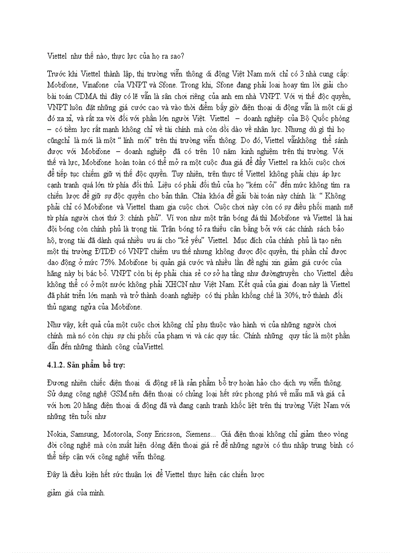 image for page Vận dụng lý thuyết trò chơi phân tích tác động và trả đũa của Viettel và Mobifone trong thị trường đọc quyền nhóm