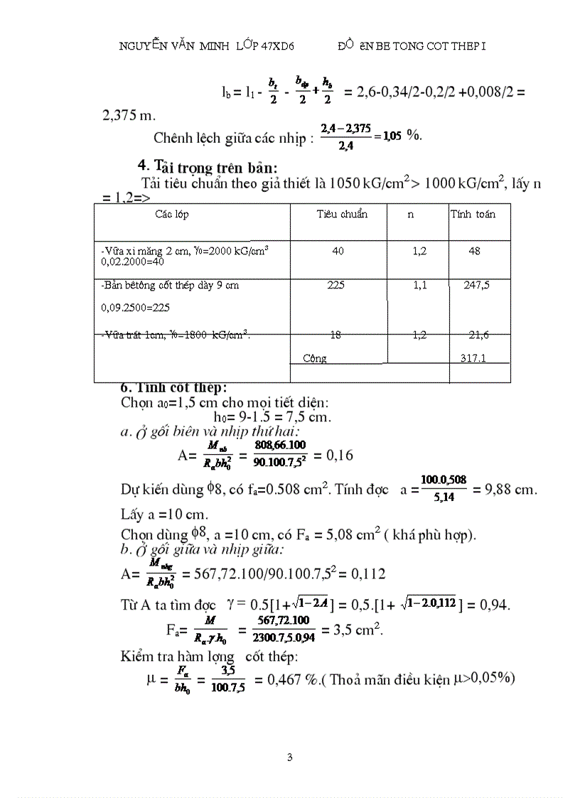 image for page Sàn sườn toàn khối bản loại dầm