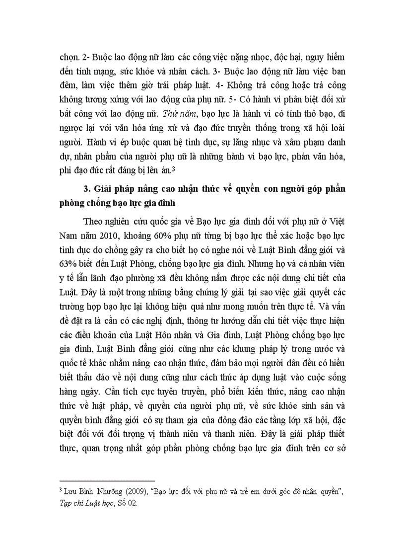 image for page Nhận thức quyền con người góp phần phòng chống bạo lực gia đình đối với phụ nữ ở việt nam