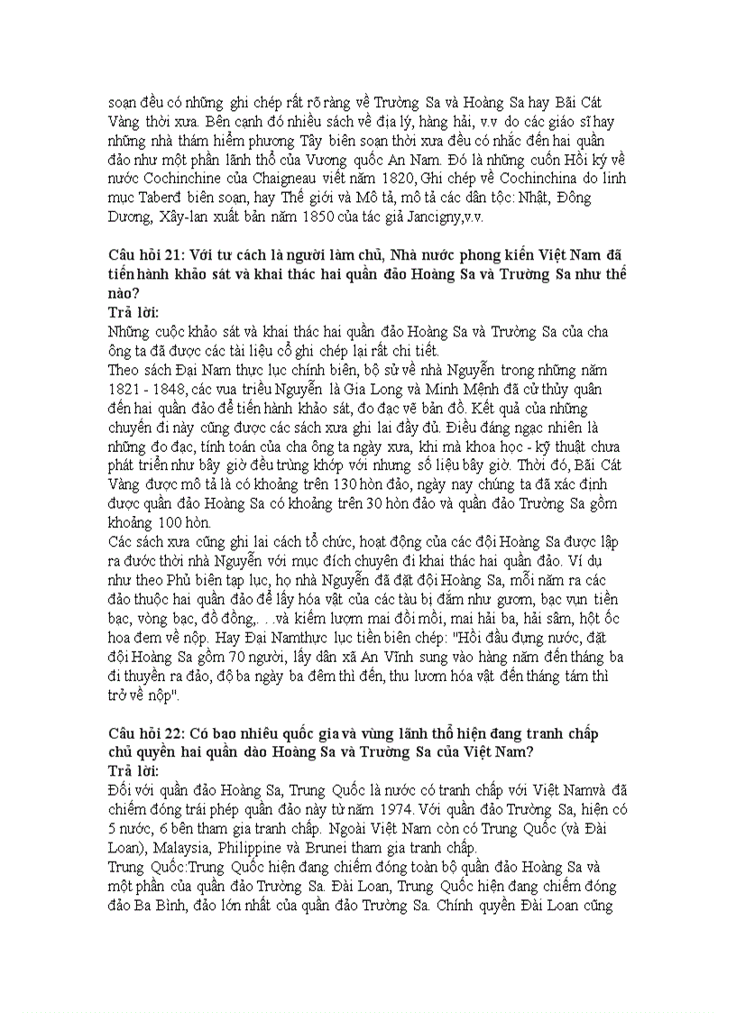 image for page Câu hỏi tham khảo tham khảo Luật biển Quốc tế