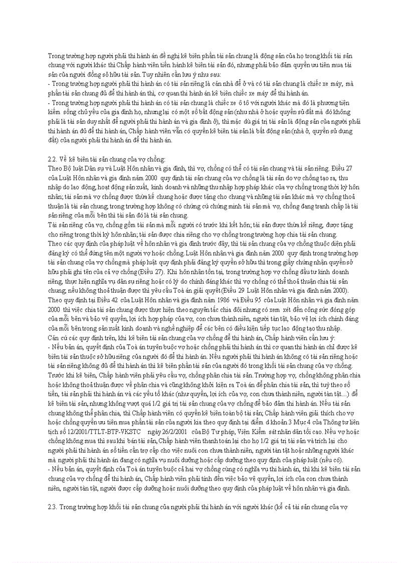 image for page Một số vấn đề về thi hành án dân sự