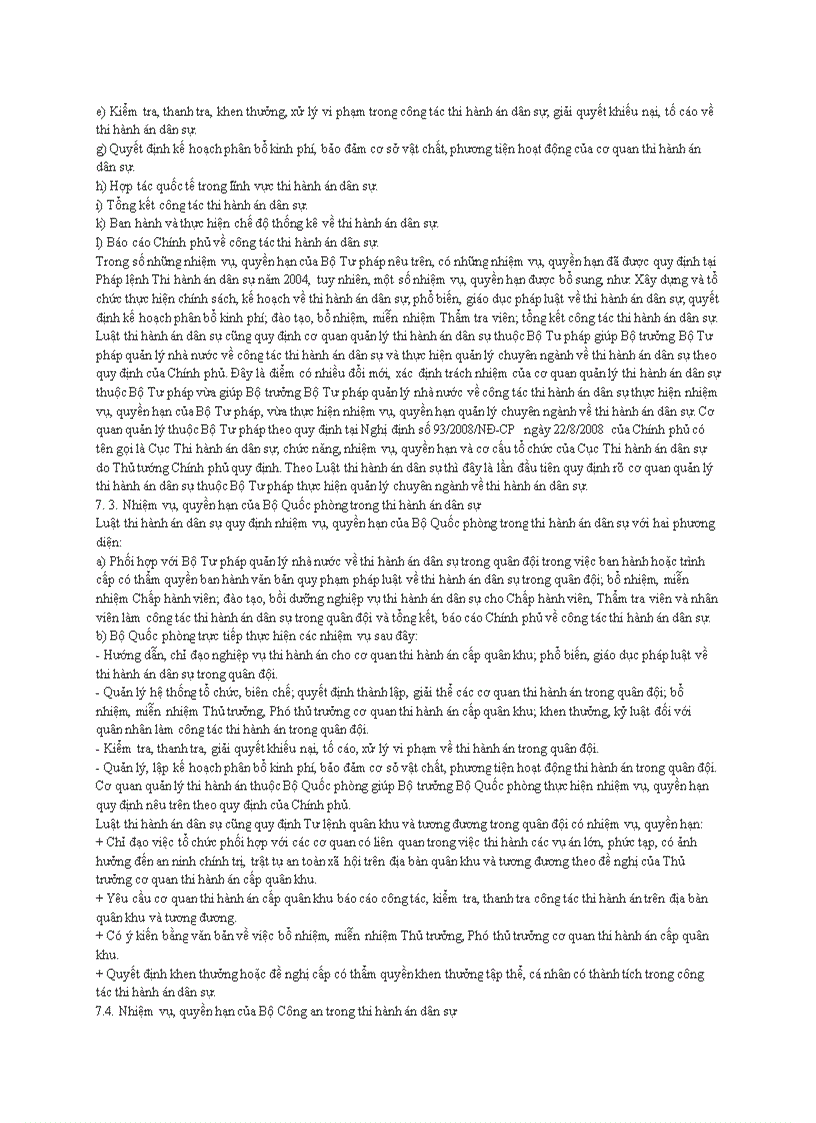 image for page Những nội dung cơ bản của pháp luật thi hành án dân sự