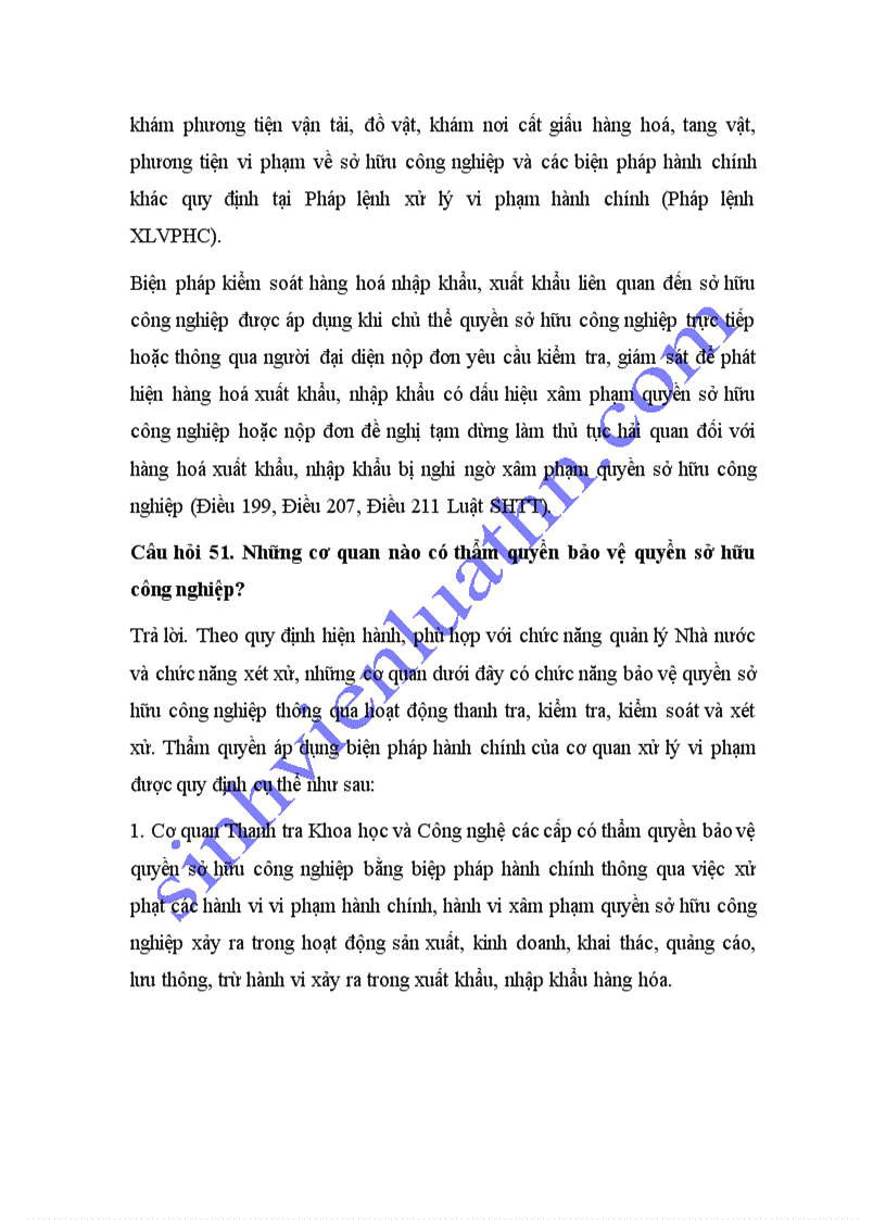 image for page Ôn tập môn sở hữu trí tuệ