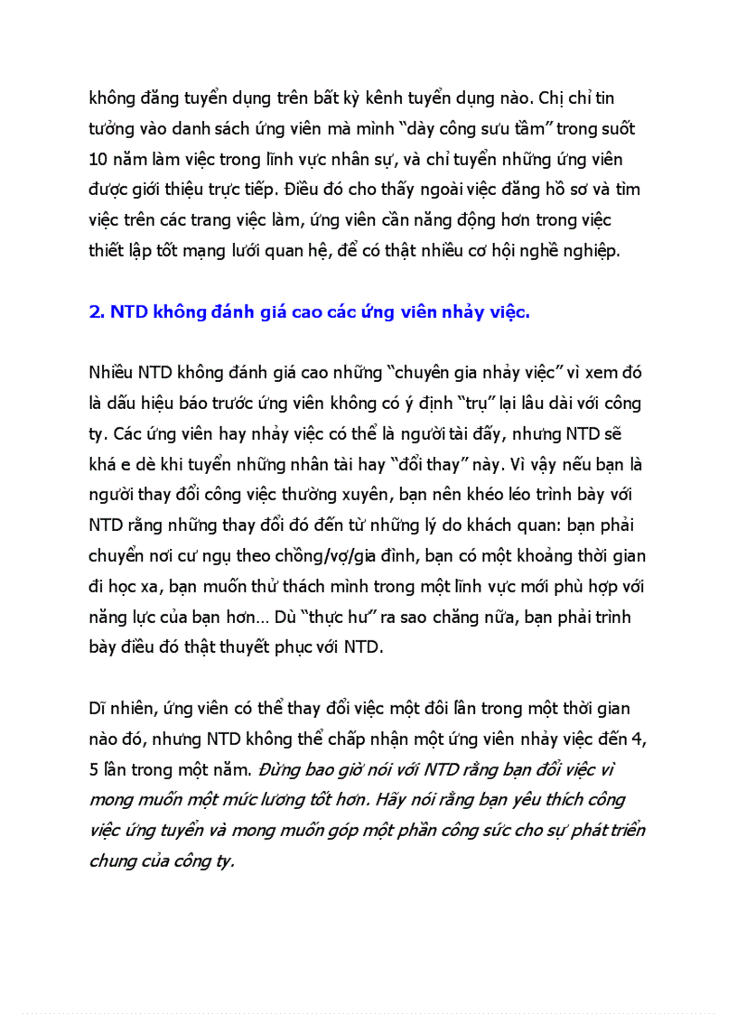 image for page Những điều cần biết trước khi đi phỏng vấn