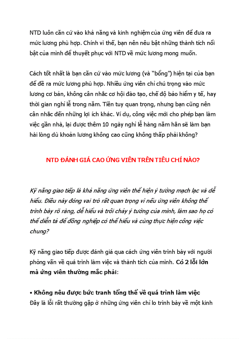 image for page Những điều cần biết trước khi đi phỏng vấn