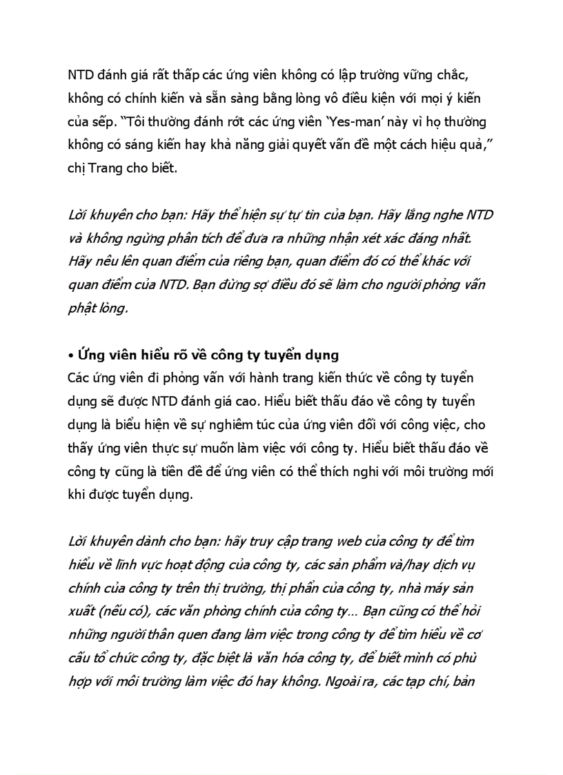 image for page Những điều cần biết trước khi đi phỏng vấn