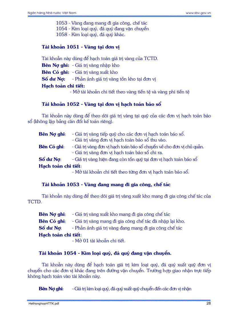 image for page Hệ thống tài khoản kế toán các tổ chức tín dụng và những vấn đề cần biết