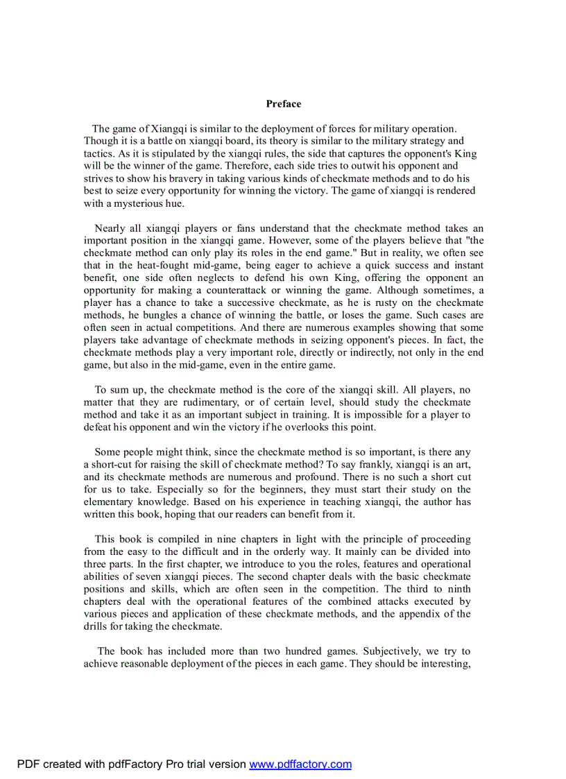 image for page Cờ Tướng Tiếng Anh Các Thế Chiếu Tướng