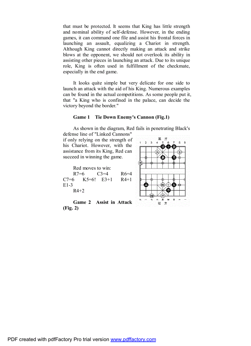 image for page Cờ Tướng Tiếng Anh Các Thế Chiếu Tướng