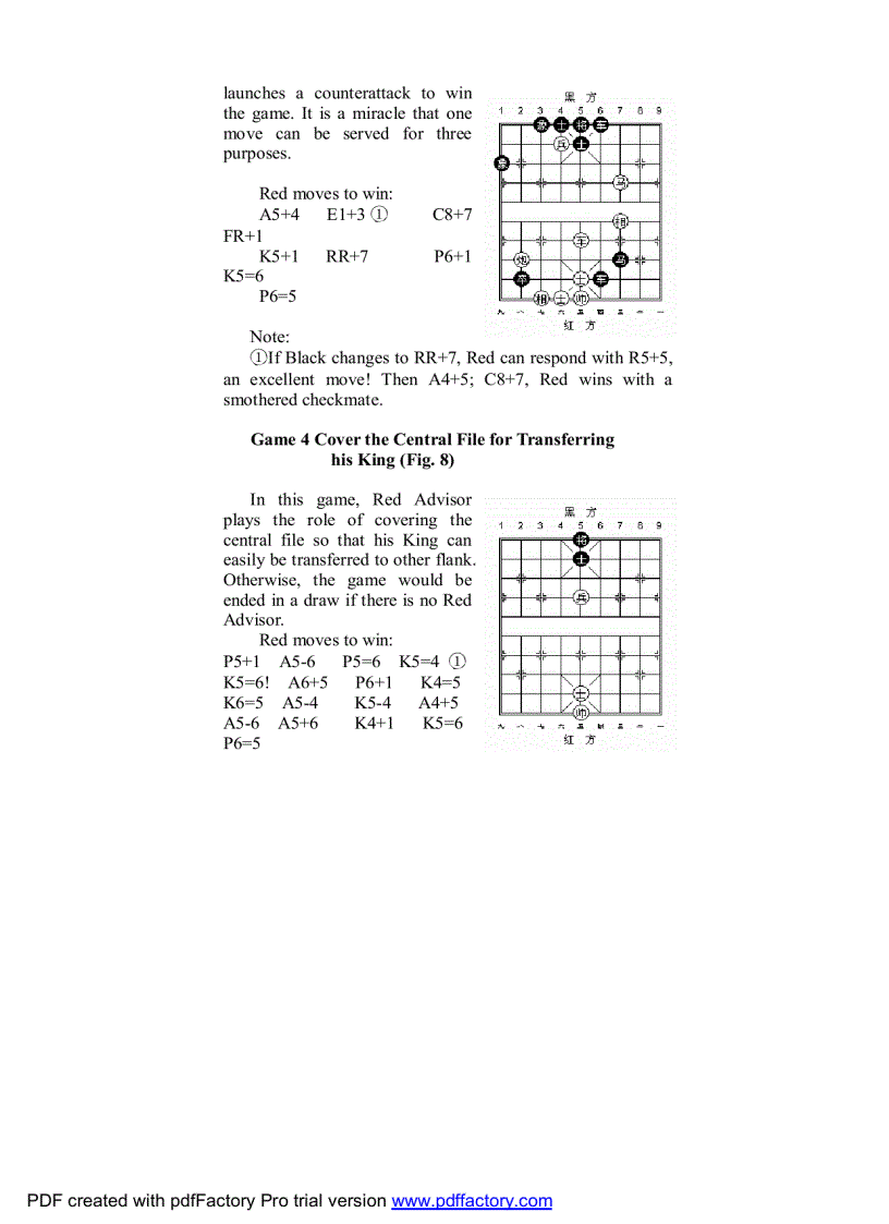 image for page Cờ Tướng Tiếng Anh Các Thế Chiếu Tướng