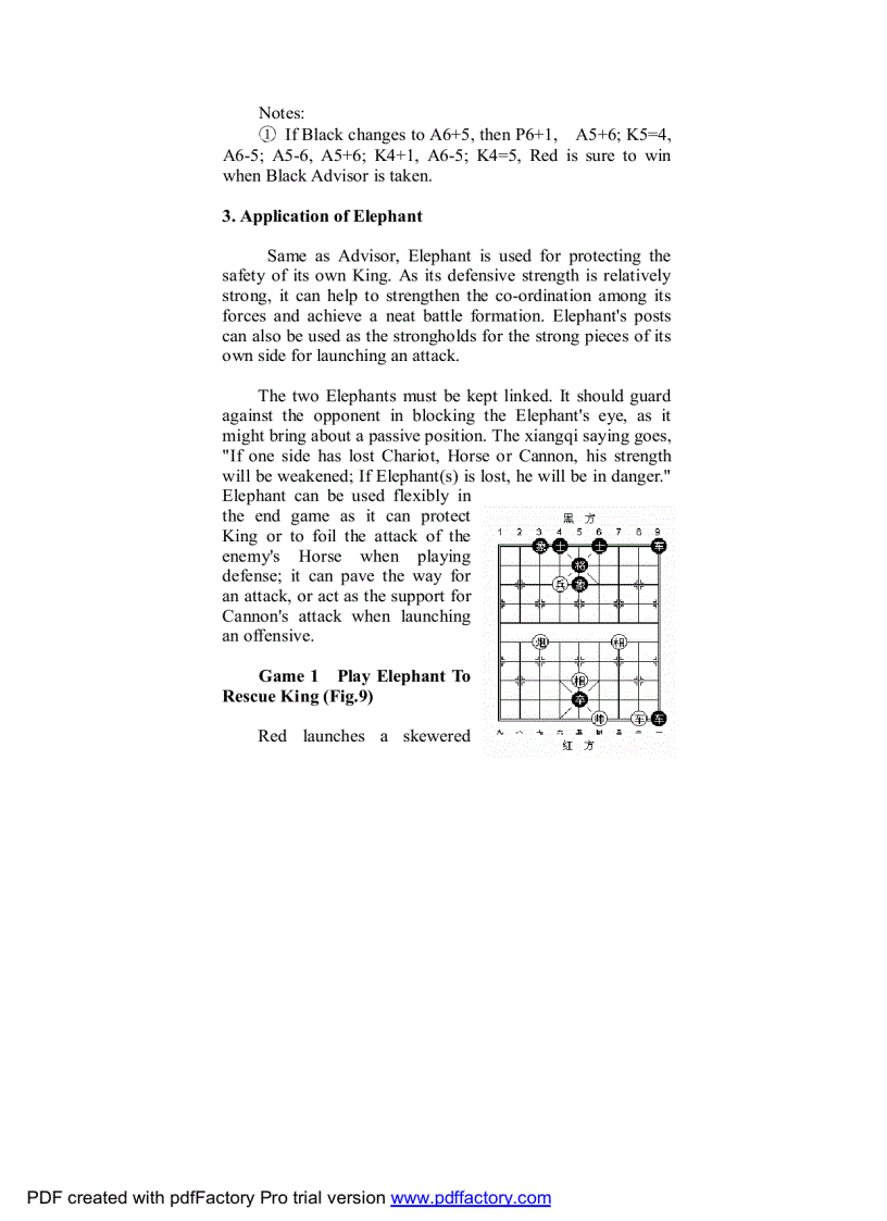 image for page Cờ Tướng Tiếng Anh Các Thế Chiếu Tướng