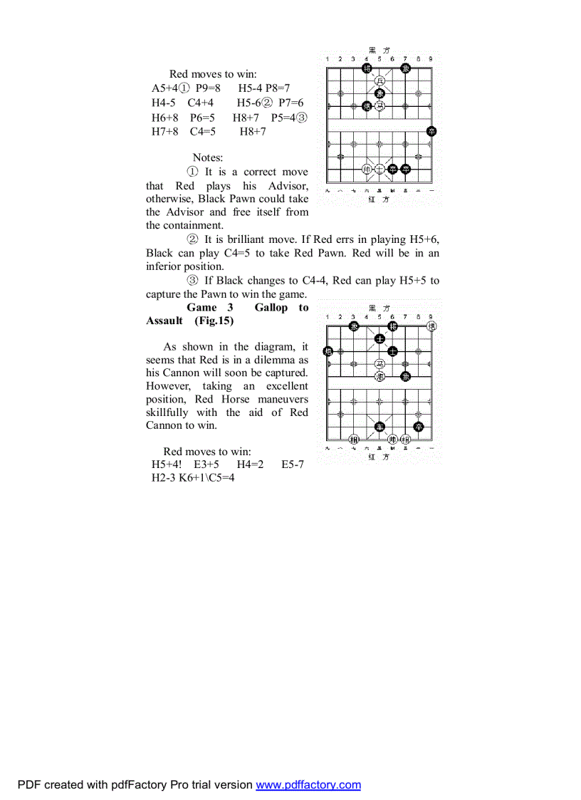 image for page Cờ Tướng Tiếng Anh Các Thế Chiếu Tướng