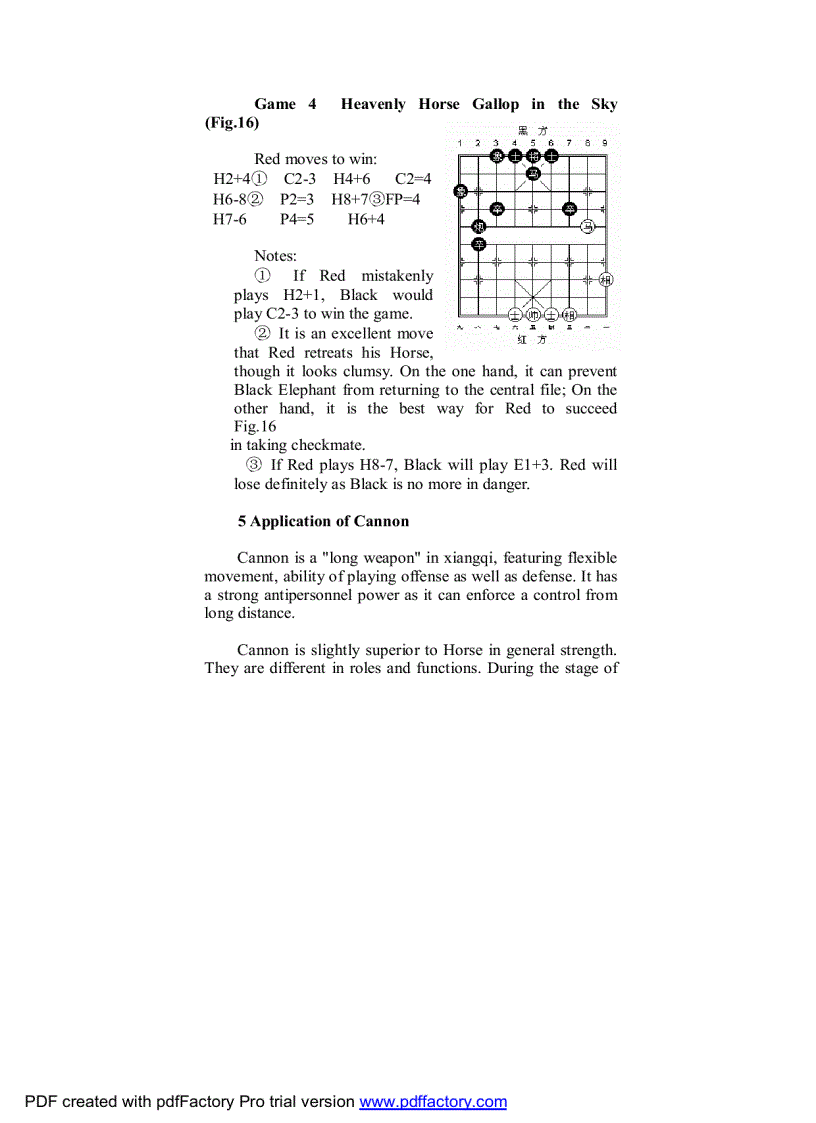 image for page Cờ Tướng Tiếng Anh Các Thế Chiếu Tướng