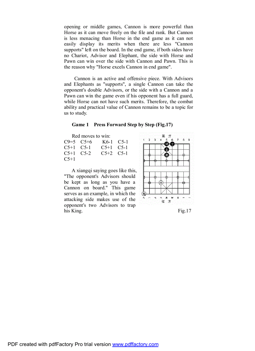 image for page Cờ Tướng Tiếng Anh Các Thế Chiếu Tướng