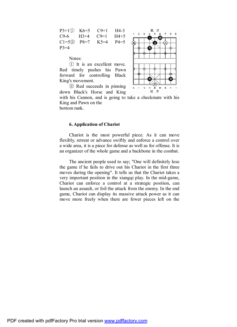image for page Cờ Tướng Tiếng Anh Các Thế Chiếu Tướng