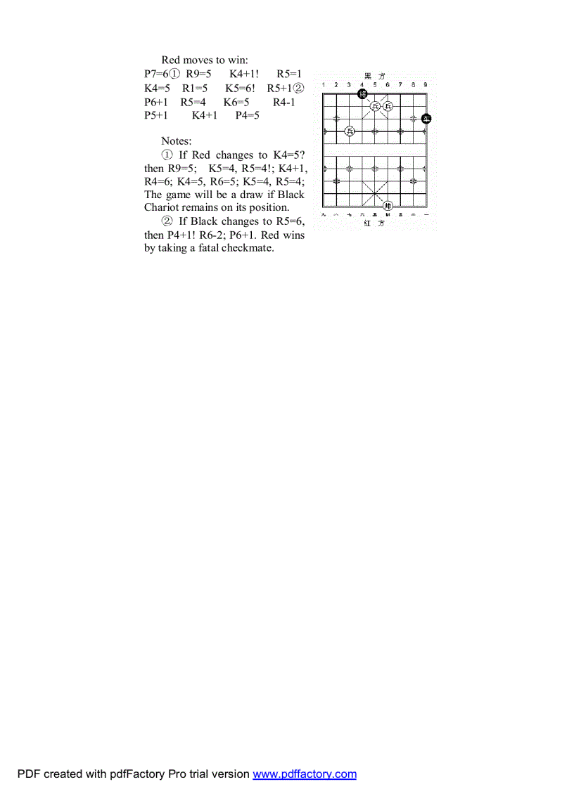 image for page Cờ Tướng Tiếng Anh Các Thế Chiếu Tướng