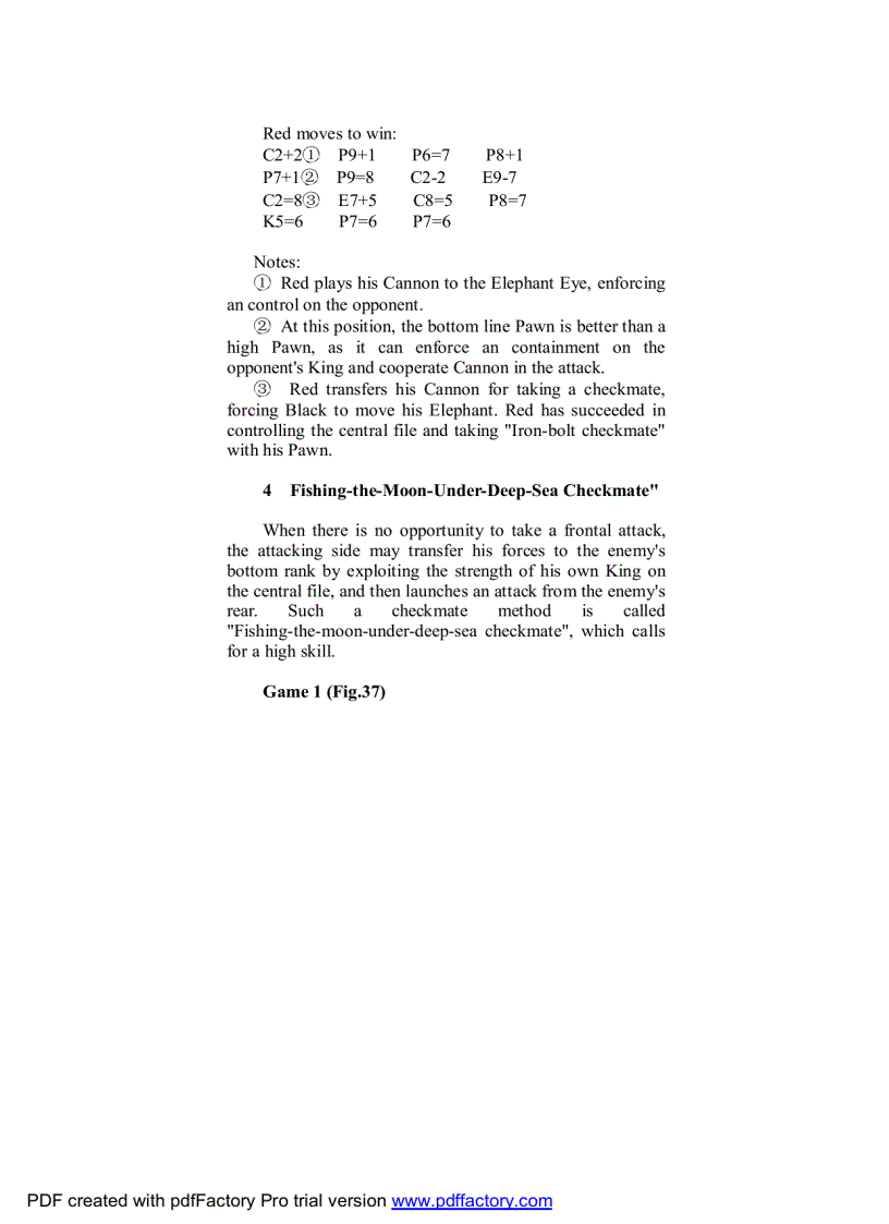 image for page Cờ Tướng Tiếng Anh Các Thế Chiếu Tướng