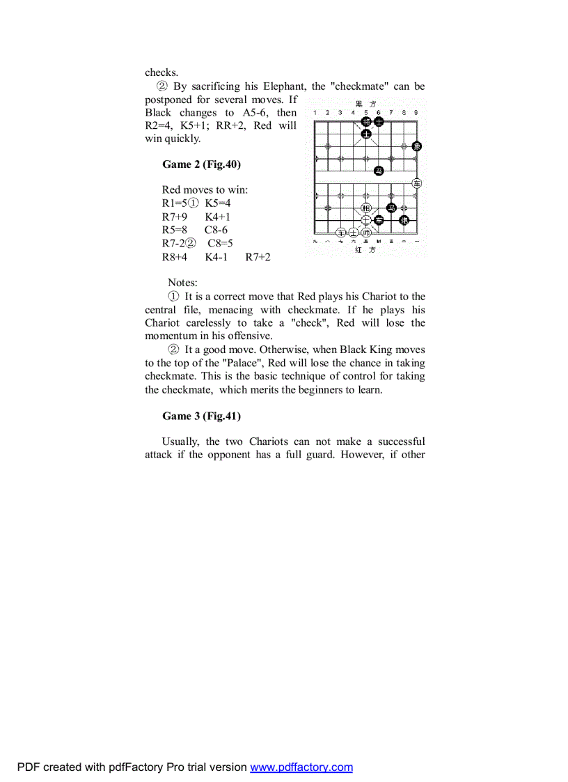 image for page Cờ Tướng Tiếng Anh Các Thế Chiếu Tướng