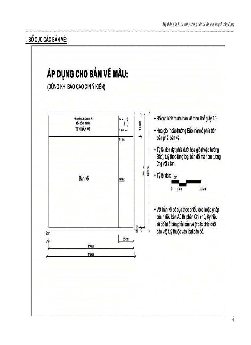 image for page Hệ thống ký hiệu dùng trong các đồ án quy hoạch xây dựng