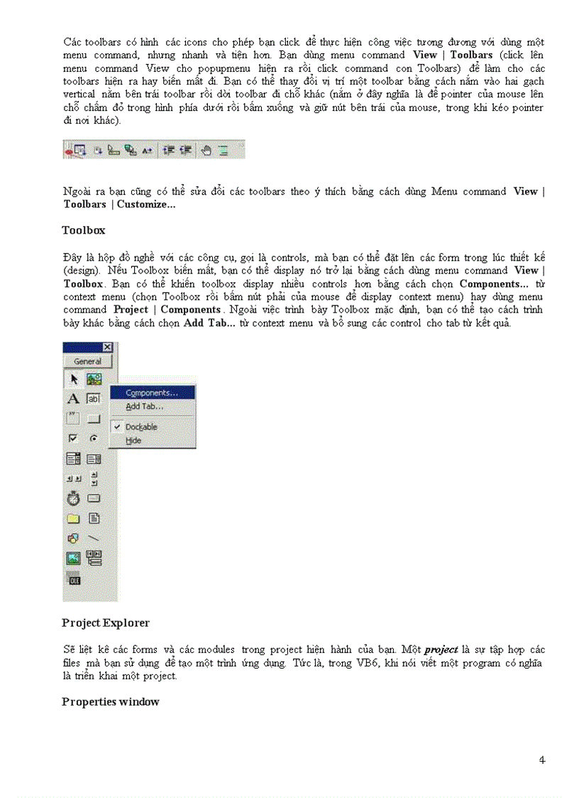 image for page Bài giảng Visual Basic 6 hướng dẫn cụ thể