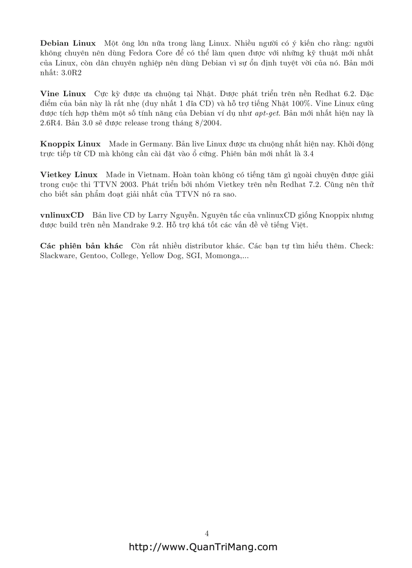 image for page Cài đặt và sử dụng Fedora Core 2