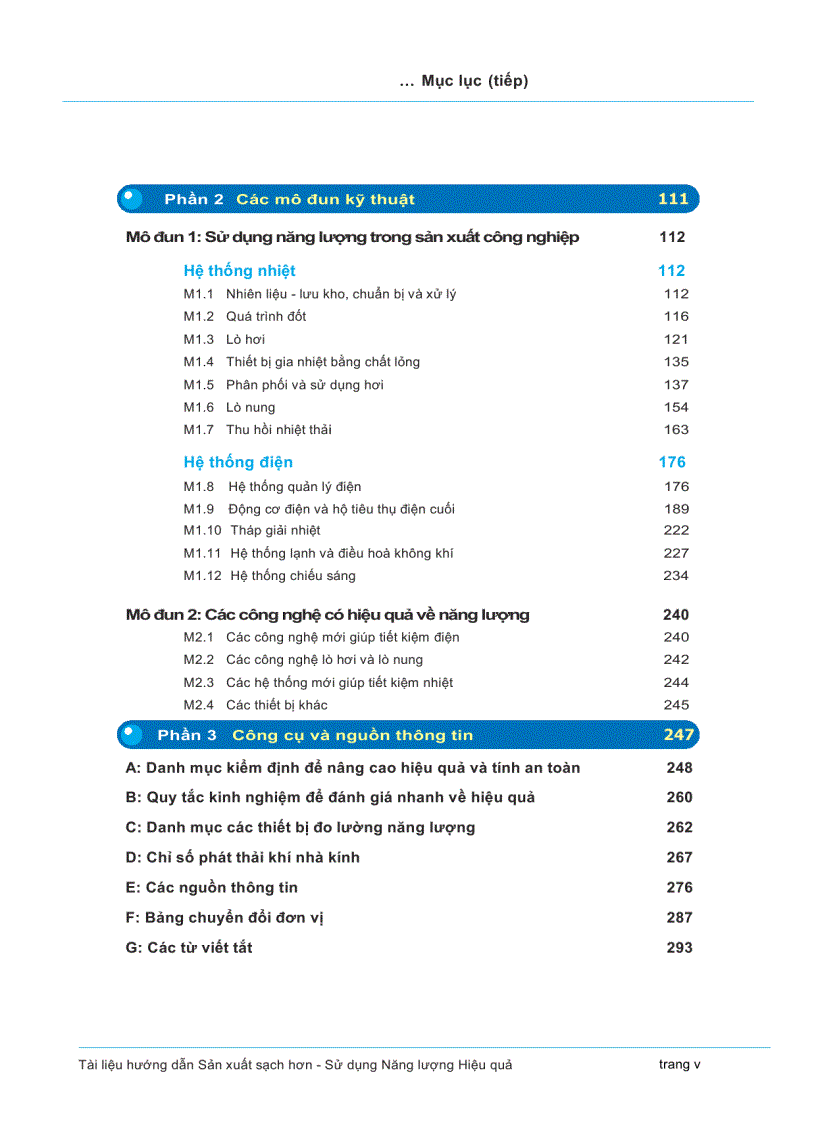image for page Hướng dẫn lồng ghép Sản xuất sạch hơn và Sử dụng năng lượng hiệu quả