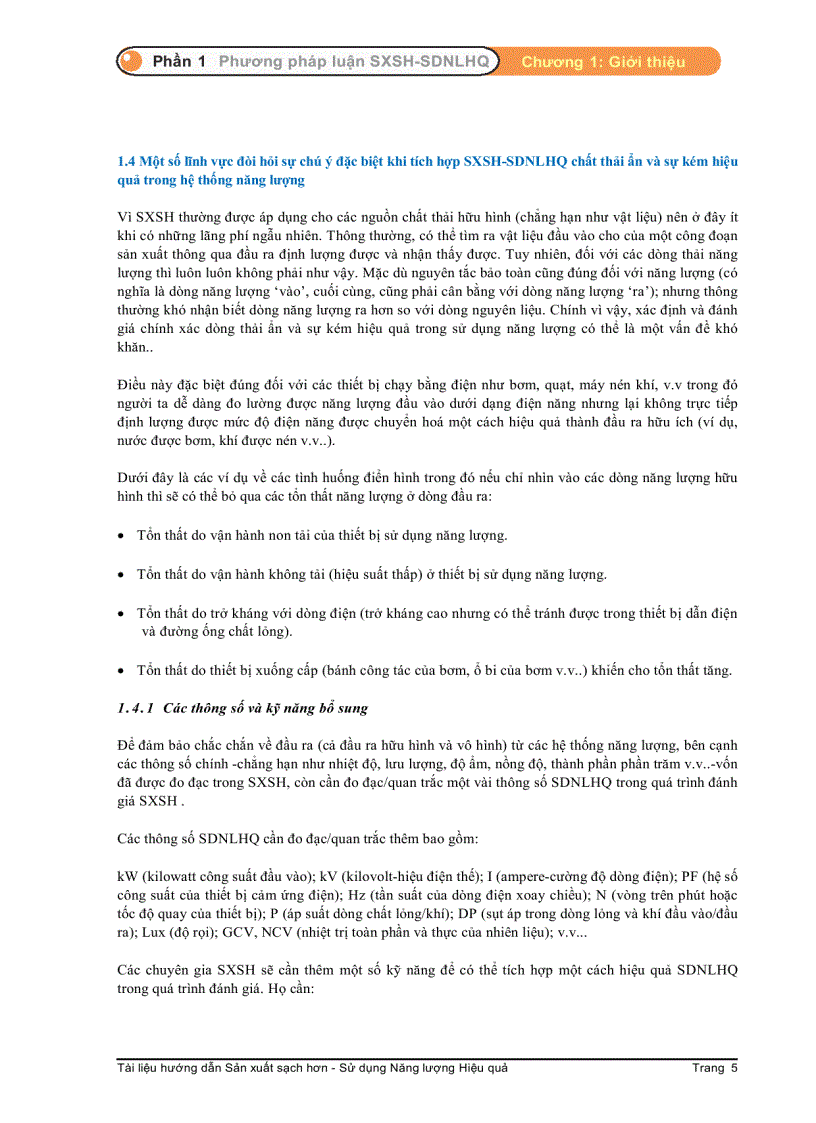 image for page Hướng dẫn lồng ghép Sản xuất sạch hơn và Sử dụng năng lượng hiệu quả