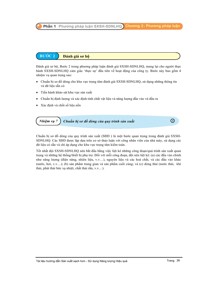 image for page Hướng dẫn lồng ghép Sản xuất sạch hơn và Sử dụng năng lượng hiệu quả