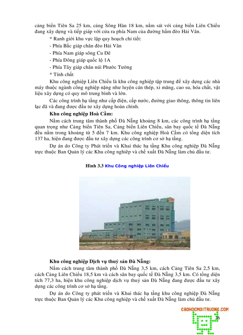 image for page Đánh giá hiện trạng môi trường thành phố Đà Nẵng và xây dựng chiến lược bảo vệ môi trường từ 2010 đến 2015 83 trang