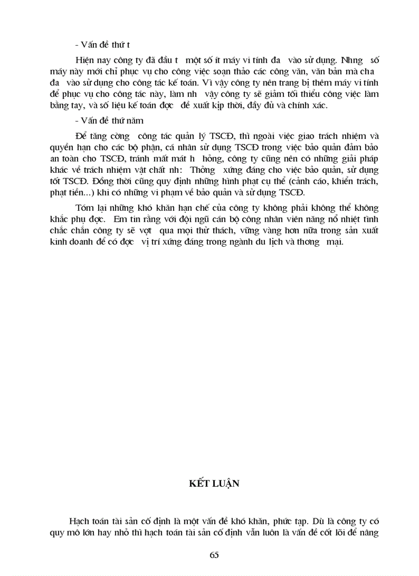 image for page Tổ chức hạch toán tài sản cố định với những vấn đề về quản lý và nâng cao hiệu quả sử dụng TSCD tại Công ty cổ phần Du Lịch và Thương Mại Đông Nam Á