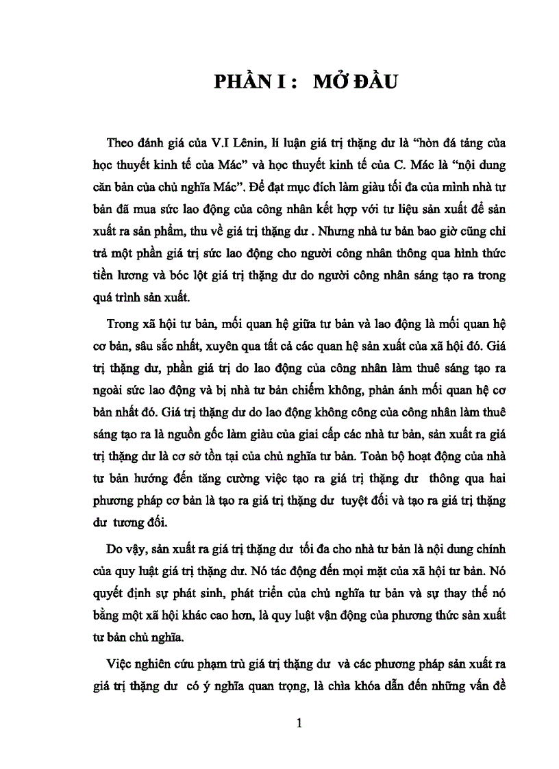 image for page Giá trị thặng dư Các hình thức biểu hiện của giá trị thặng dư