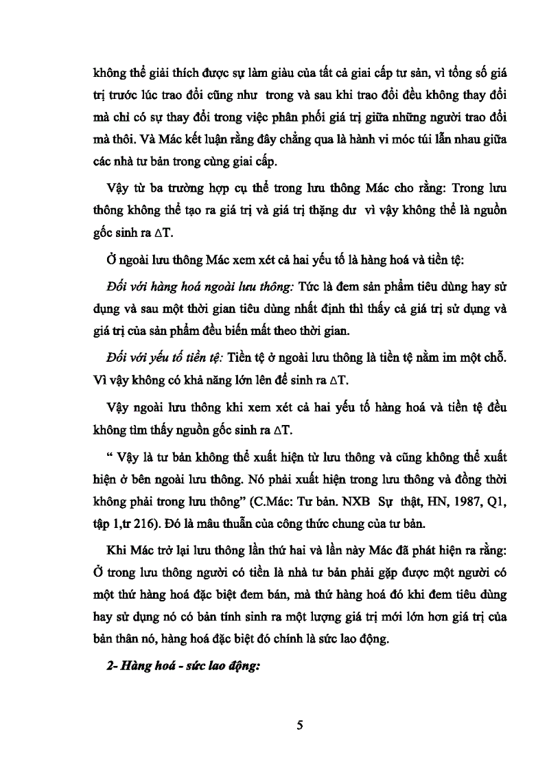 image for page Giá trị thặng dư Các hình thức biểu hiện của giá trị thặng dư
