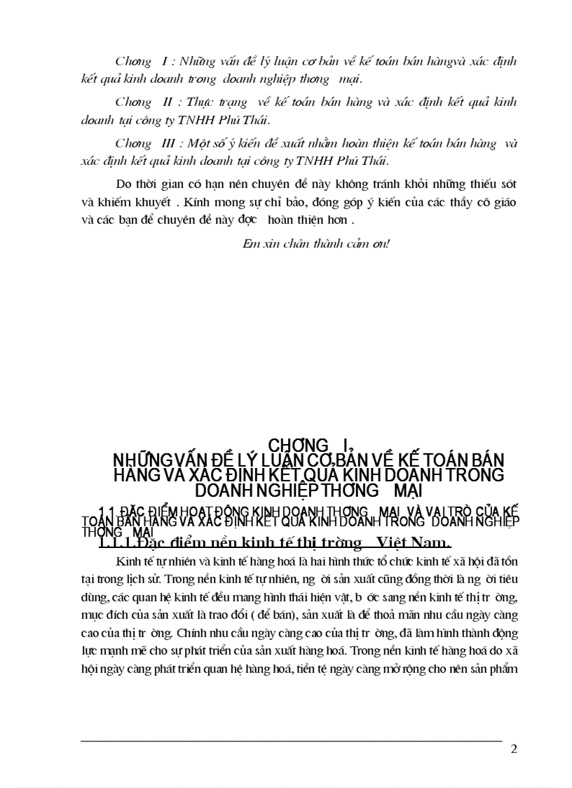 image for page Hoàn thiện kế toán bán hàng và xác định kết quả kinh doanh tại công ty TNHH Phú Thái
