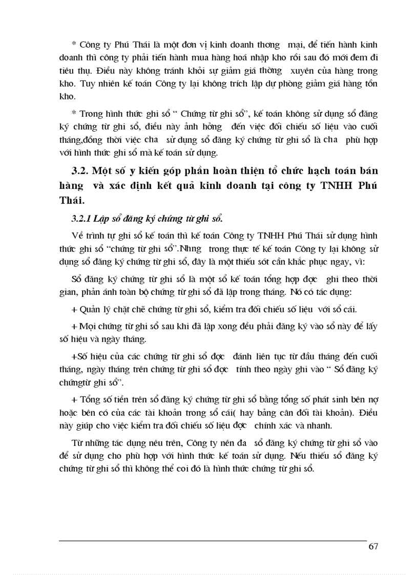 image for page Hoàn thiện kế toán bán hàng và xác định kết quả kinh doanh tại công ty TNHH Phú Thái