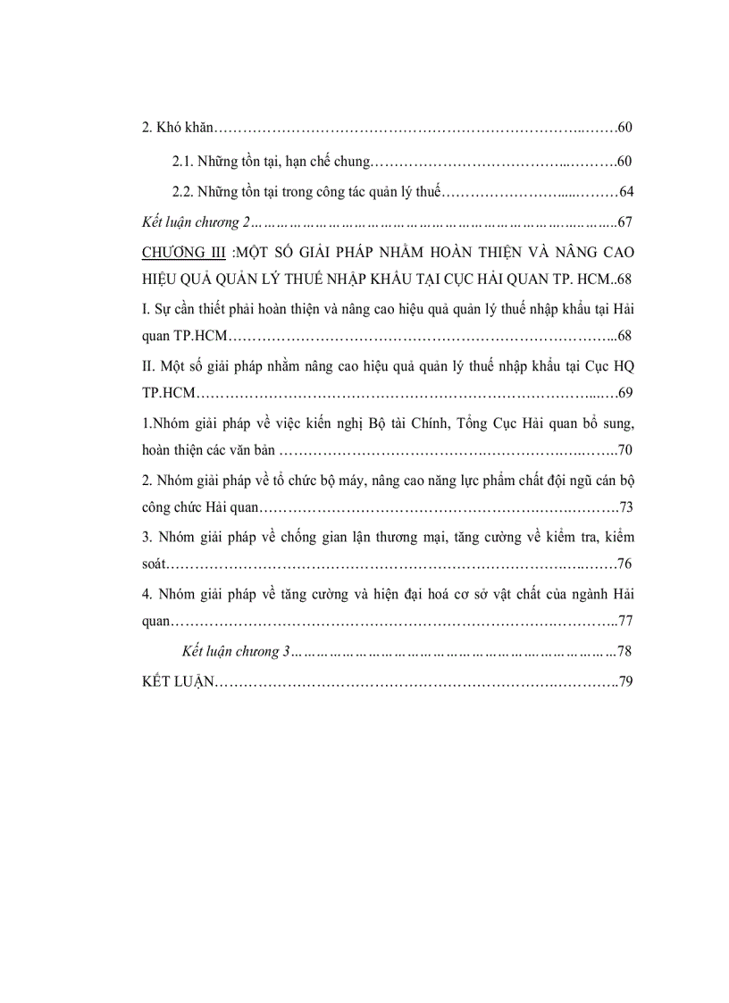 image for page Một số gải pháp nhằm nâng cao hiệu quả quản lý thuế nhập khẩu tại cục hải quan TP HCM