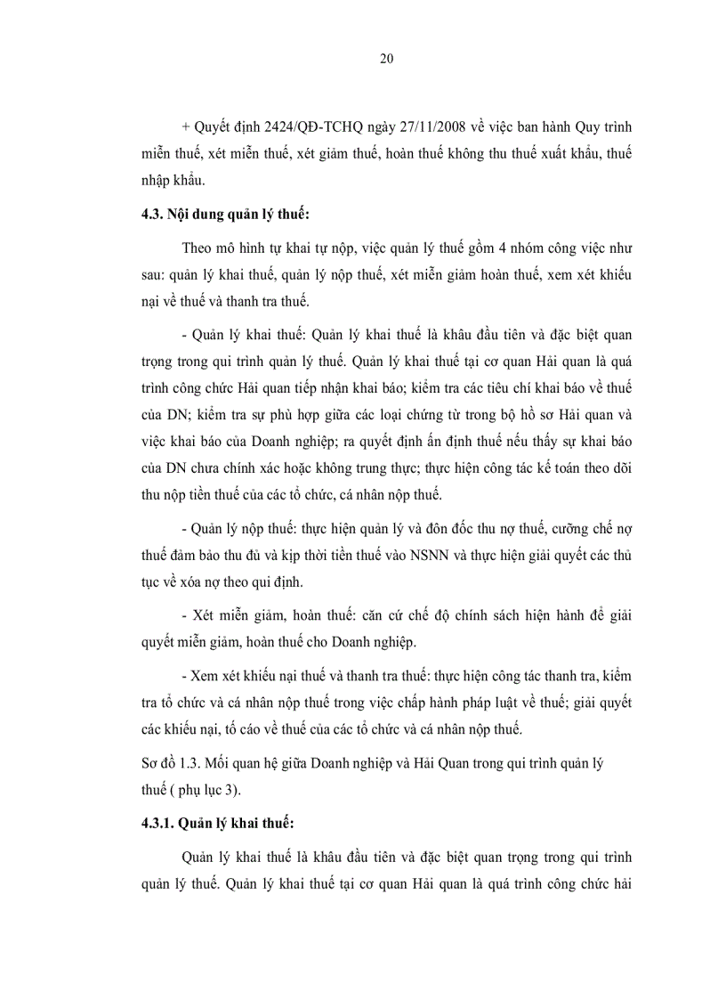 image for page Một số gải pháp nhằm nâng cao hiệu quả quản lý thuế nhập khẩu tại cục hải quan TP HCM