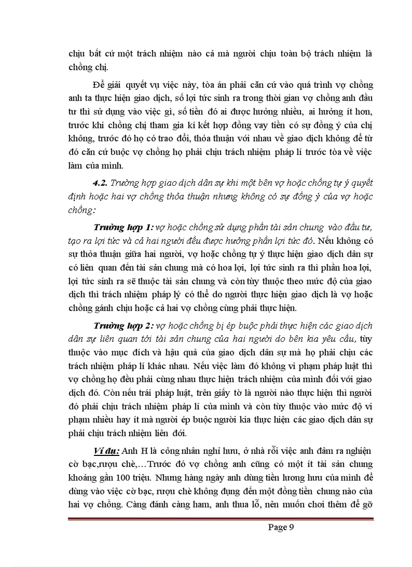 image for page Trách nhiệm liên đới giữa vợ và chồng