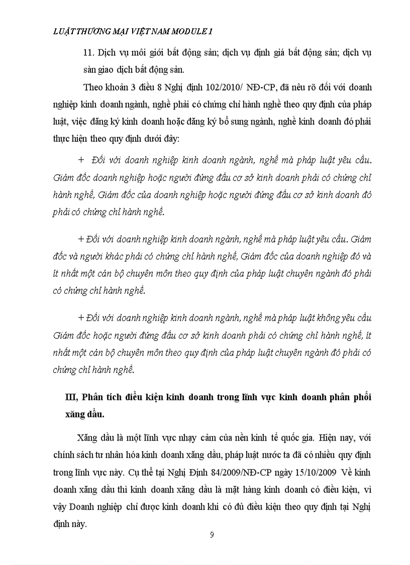 image for page Tìm hiểu quy định pháp luật hiện hành về điều kiện kinh doanh và chứng chỉ hành nghề phân tích điều kiện kinh doanh hoặc chứng chỉ hành nghề trong một lĩnh vực kinh doanh cụ thể