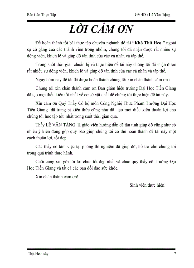 image for page Nghiên cứu quy trình chế biến sản phẩm Khô Thịt Heo