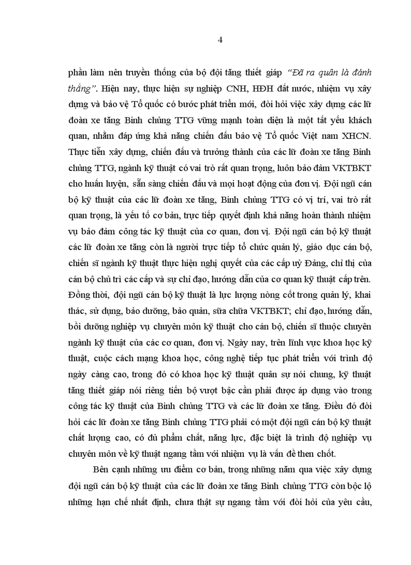 image for page Xây dựng đội ngũ cán bộ kỹ thuật của các lữ đoàn xe tăng Binh chủng Tăng thiết giáp