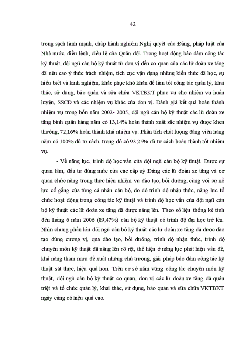 image for page Xây dựng đội ngũ cán bộ kỹ thuật của các lữ đoàn xe tăng Binh chủng Tăng thiết giáp