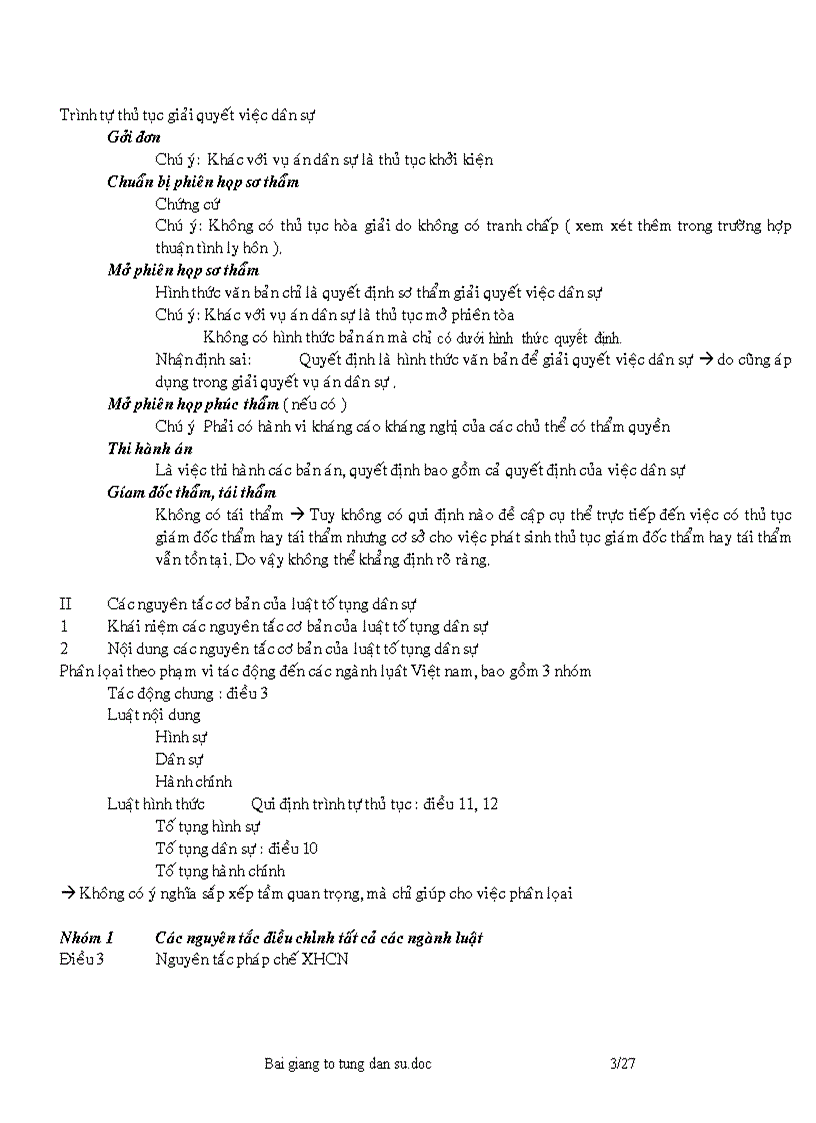 image for page Khái niệm và các nguyên tắc cơ bản của luật tố tụng dân sự