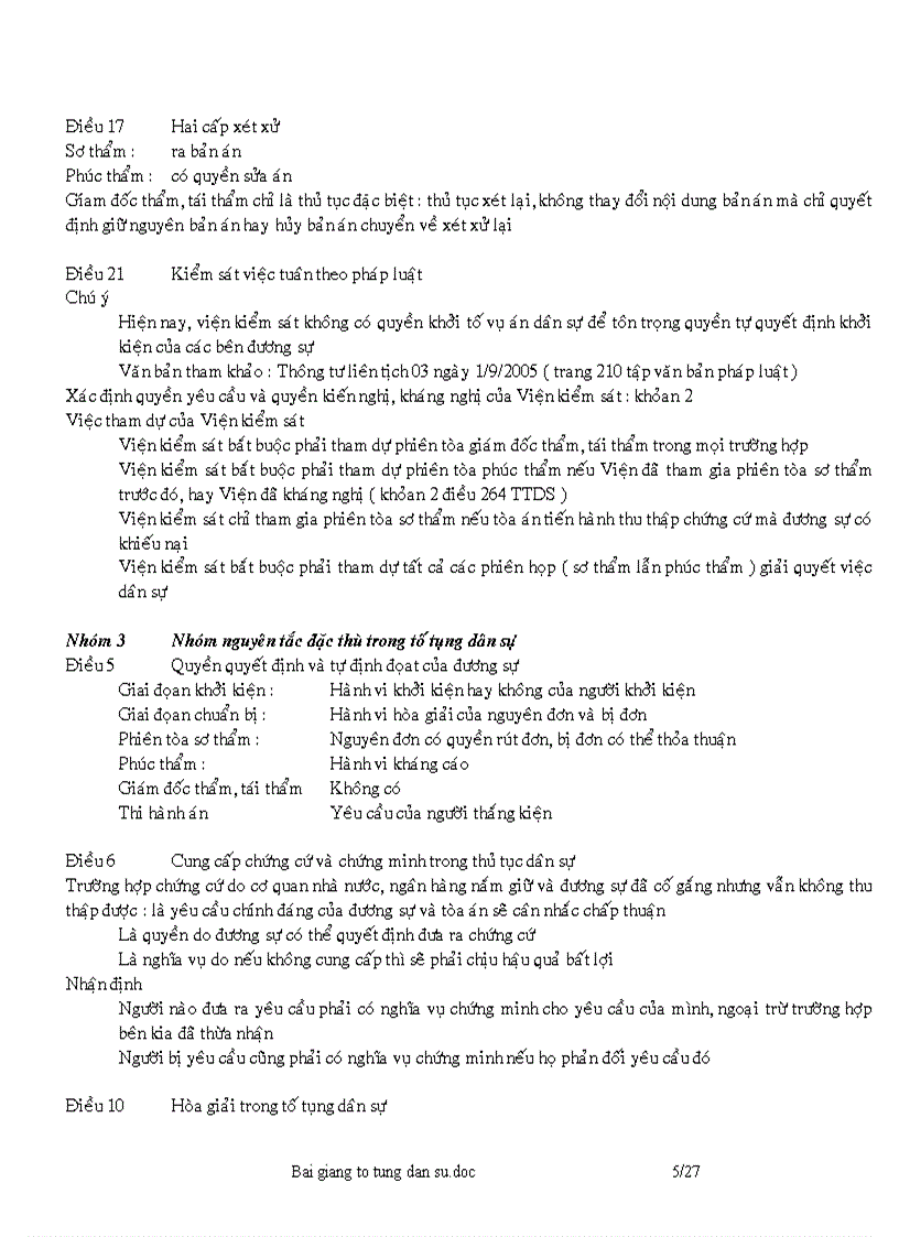 image for page Khái niệm và các nguyên tắc cơ bản của luật tố tụng dân sự