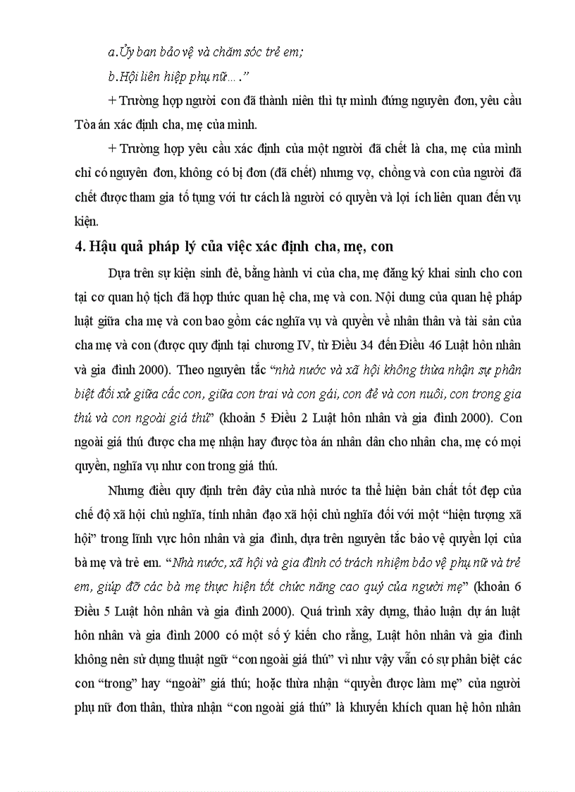 image for page Nguyên tắc suy đoán pháp lý xác định cha mẹ con theo Luật hôn nhân gia đình năm 2000