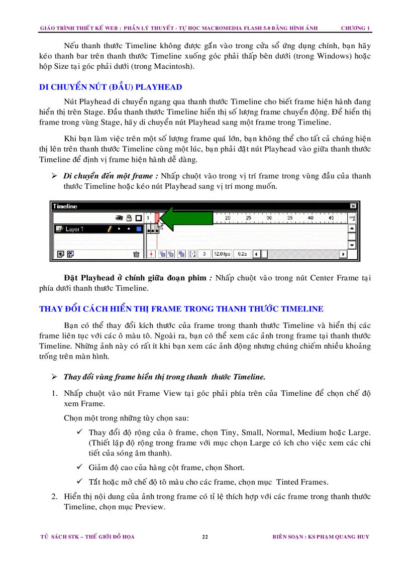image for page Tự học Macromedia Flash 5